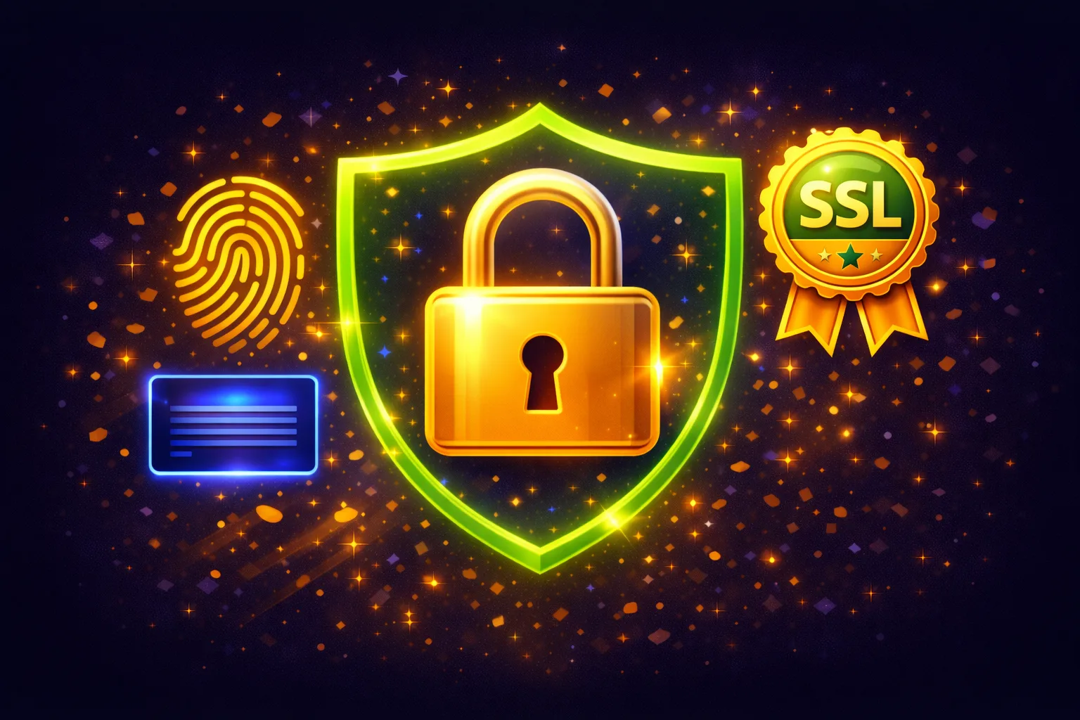 Casino guvenlik ve SSL sertifikasi gorseli
